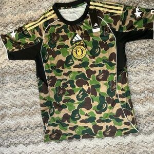 Bathing Ape x Adidas Special Edition Camo Jersey